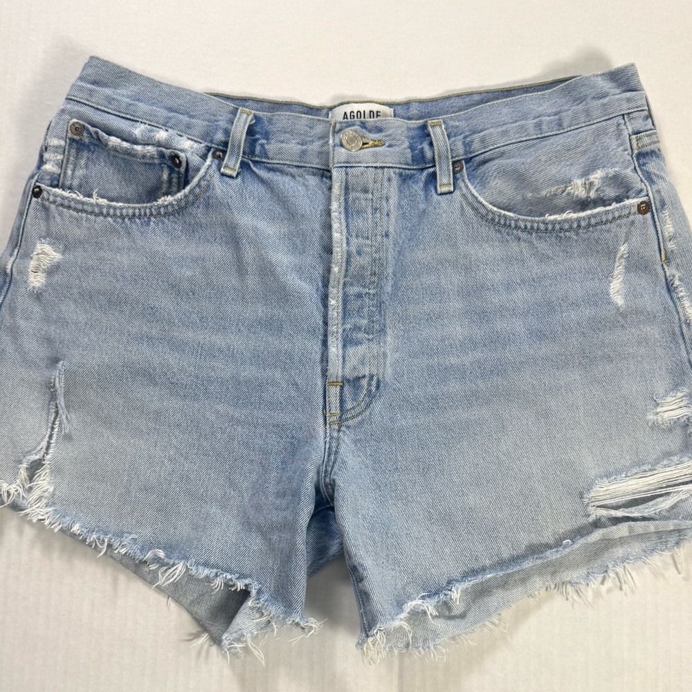 AGOLDE Parker Long Jean Shorts in Swapmeet Size 31 Style A9010-811